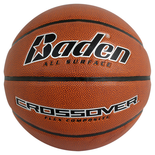 כדורסל עור חוץ מקצועי- מידה 6 BADEN SPORTS CROSSOVER כולל משלוח עד הבית
