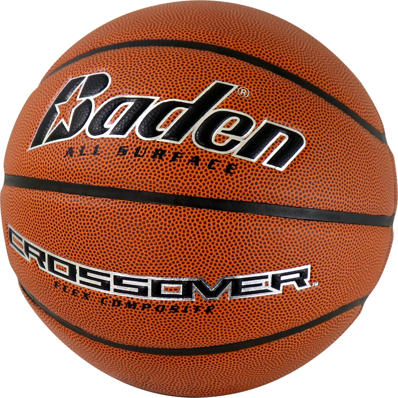 כדורסל עור חוץ מקצועי- מידה 5 BADEN SPORTS CROSSOVER כולל שליח עד הבית