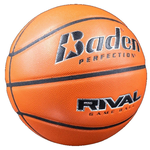 כדורסל עור פרימיום קומפוזיט מקצועי BADEN SPORTS RIVAL כולל שליח עד הבית